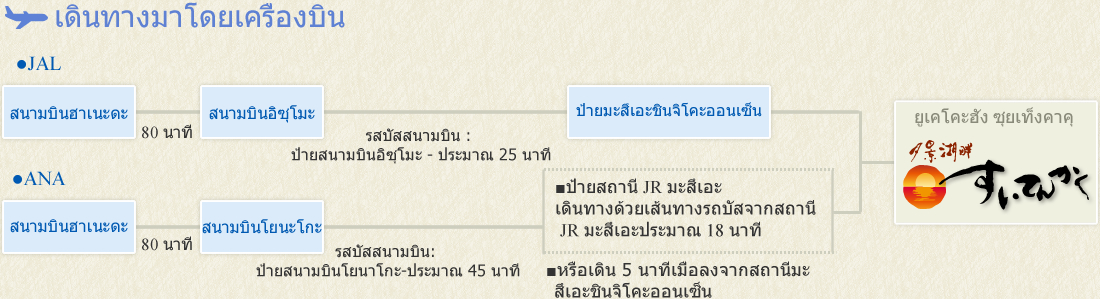 เดินทางมาโดยเครื่องบิน